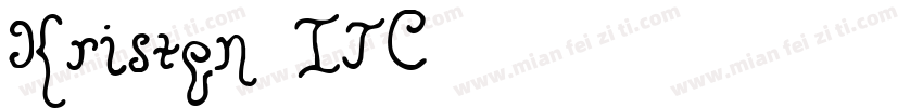 Kristen ITC字体转换